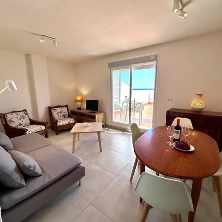 Apartamento Con Vistas Al Mar La Cala Del Moral Exterior photo